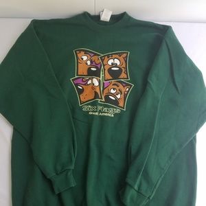 Scooby doo crew neck jacket